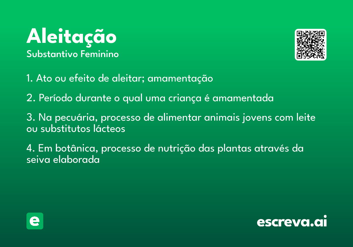 aleitação