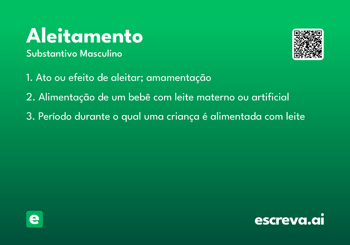 aleitamento