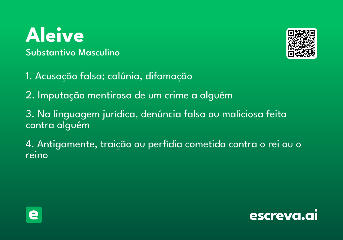 aleive