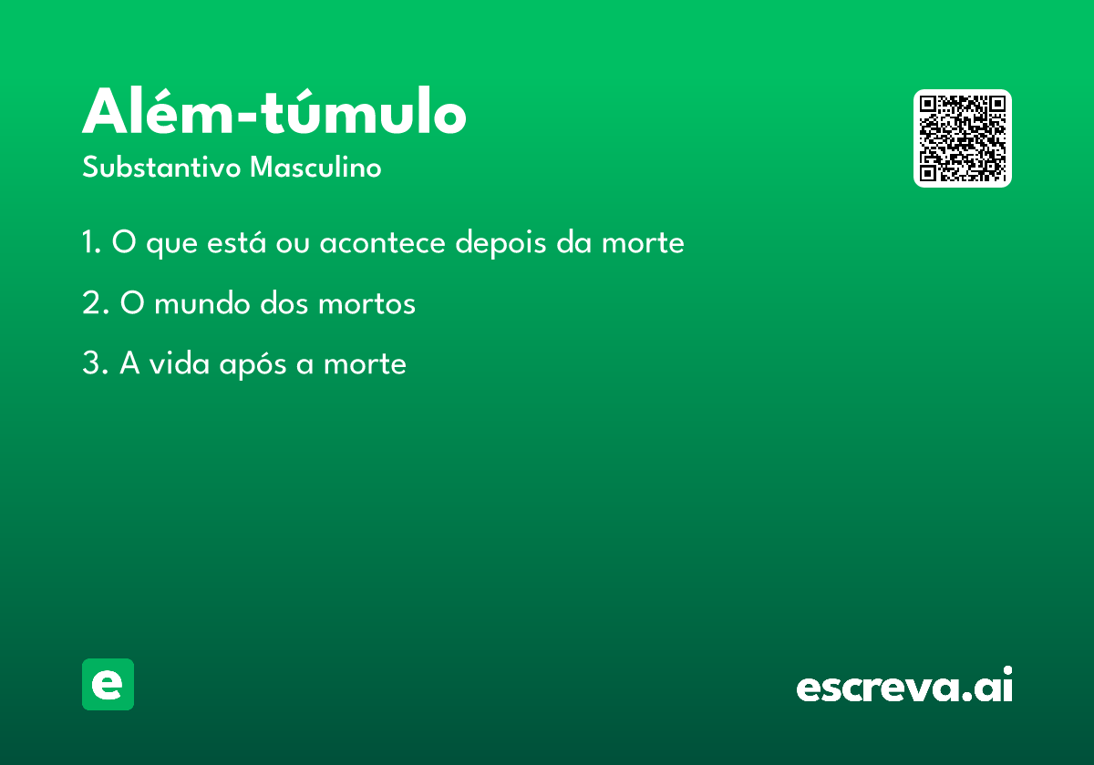 além-túmulo