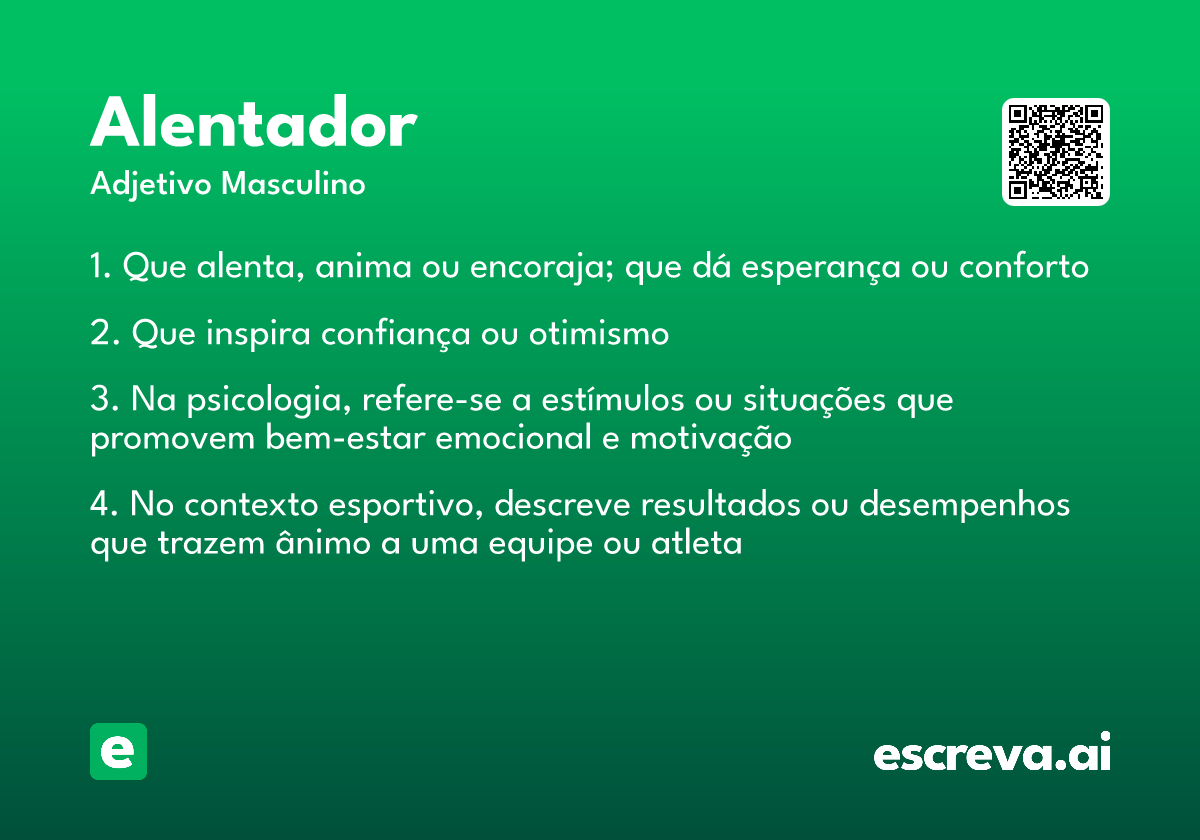 alentador