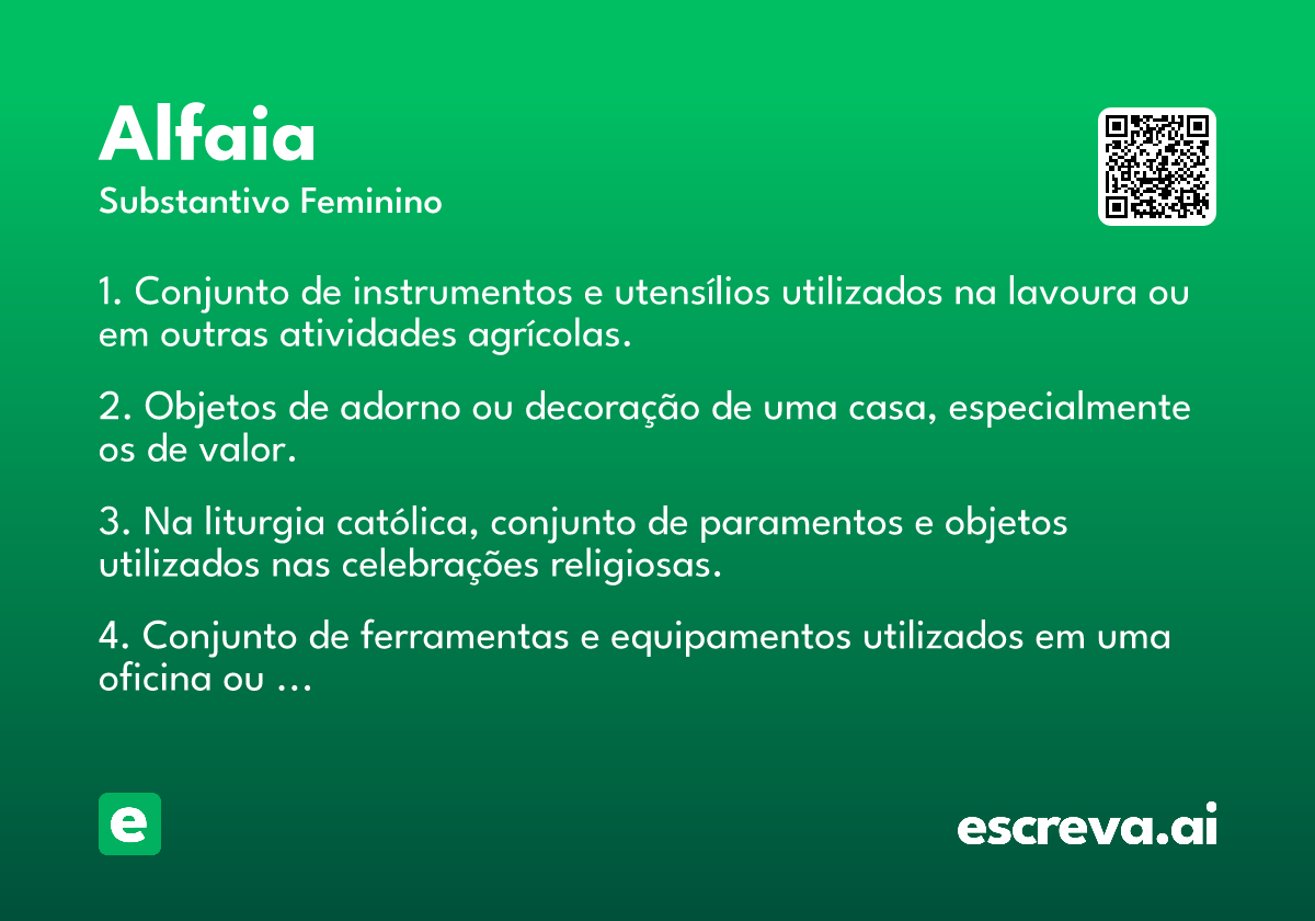 alfaia