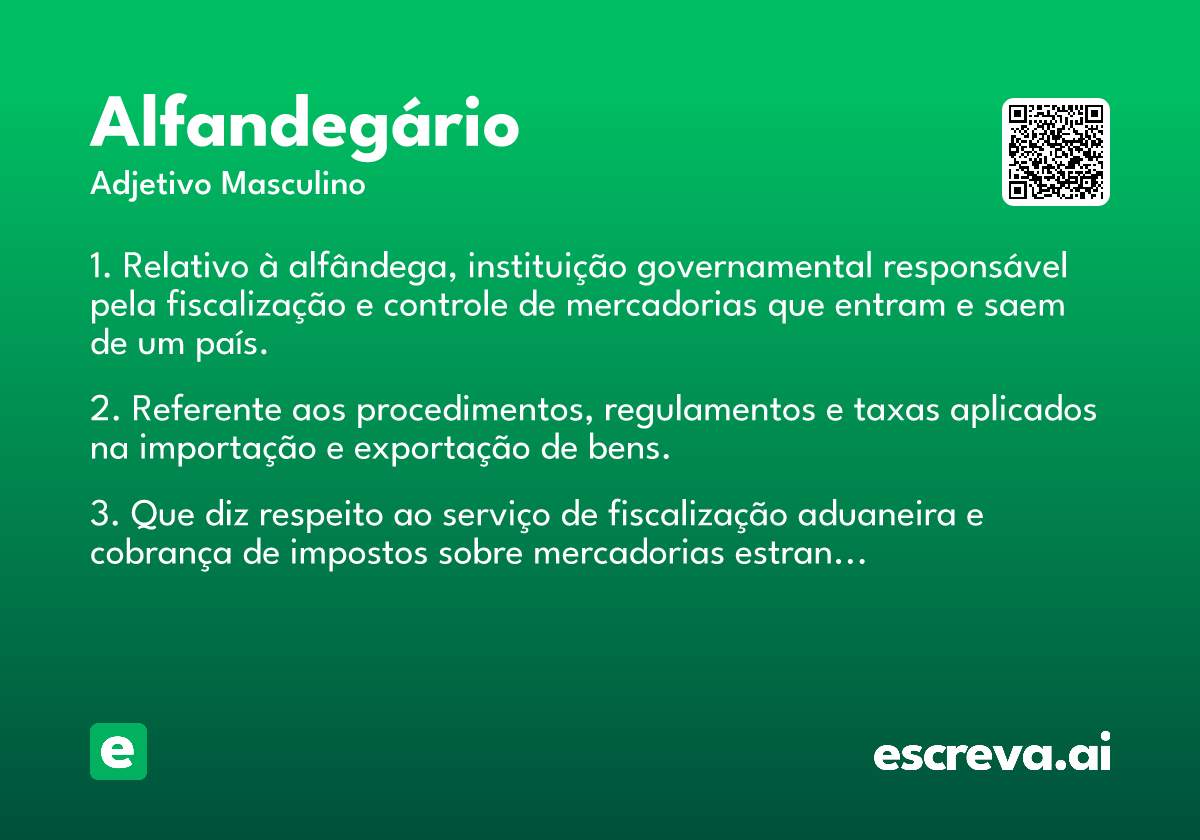 alfandegário