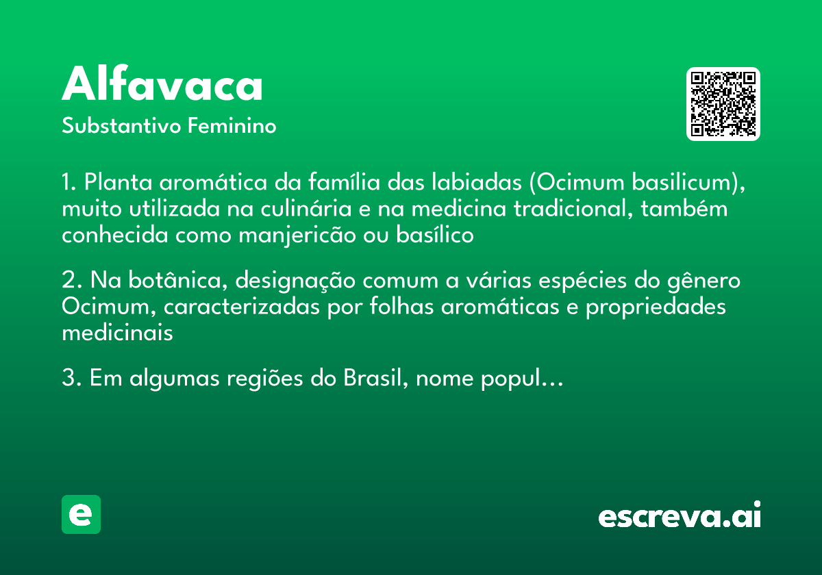 alfavaca