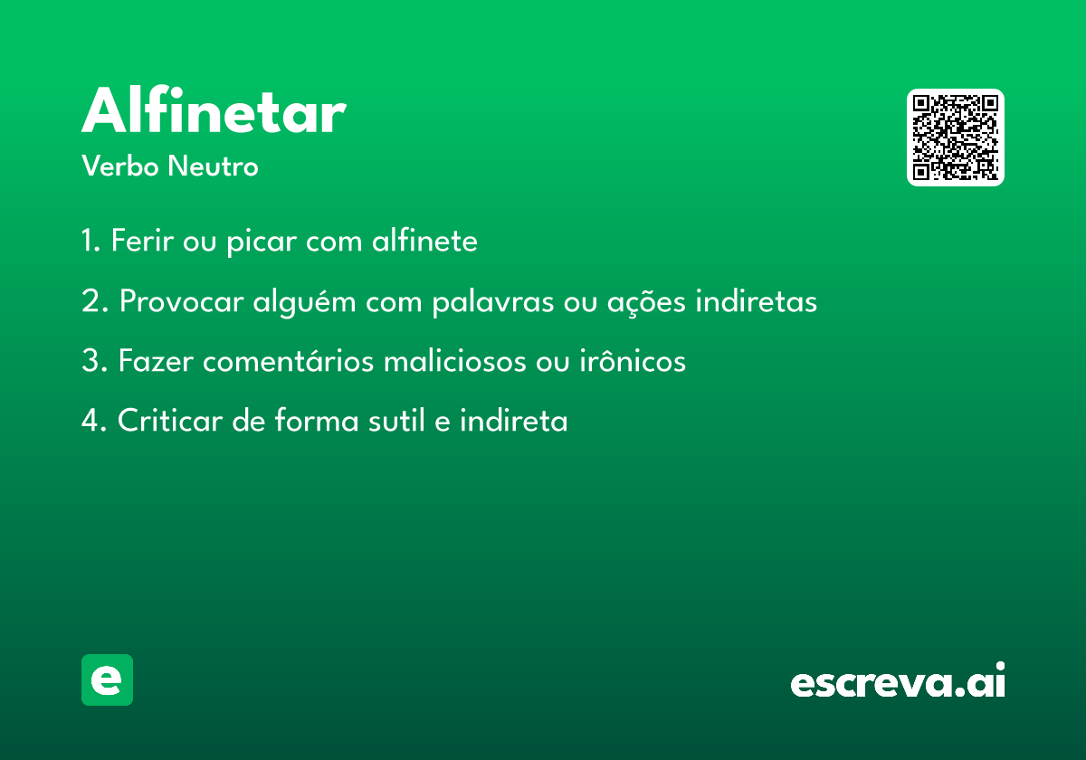 alfinetar