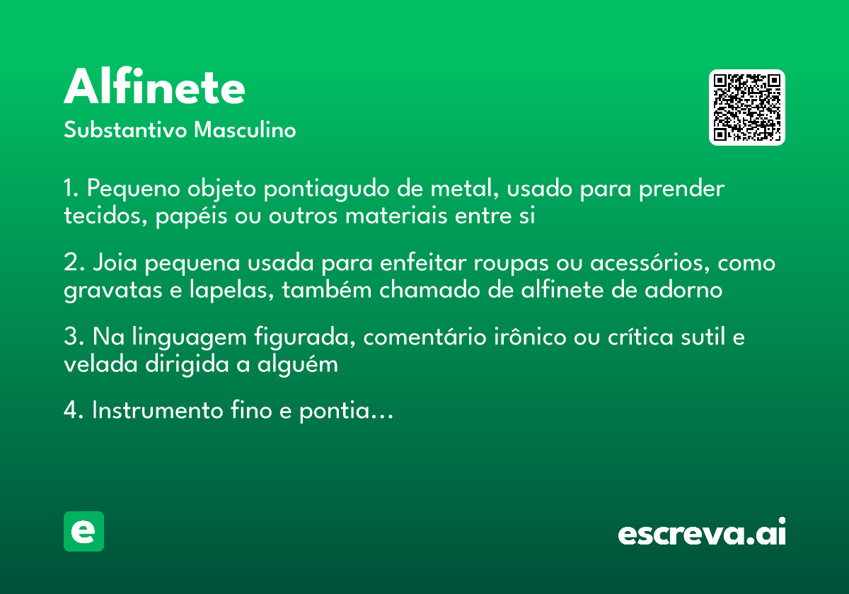 alfinete