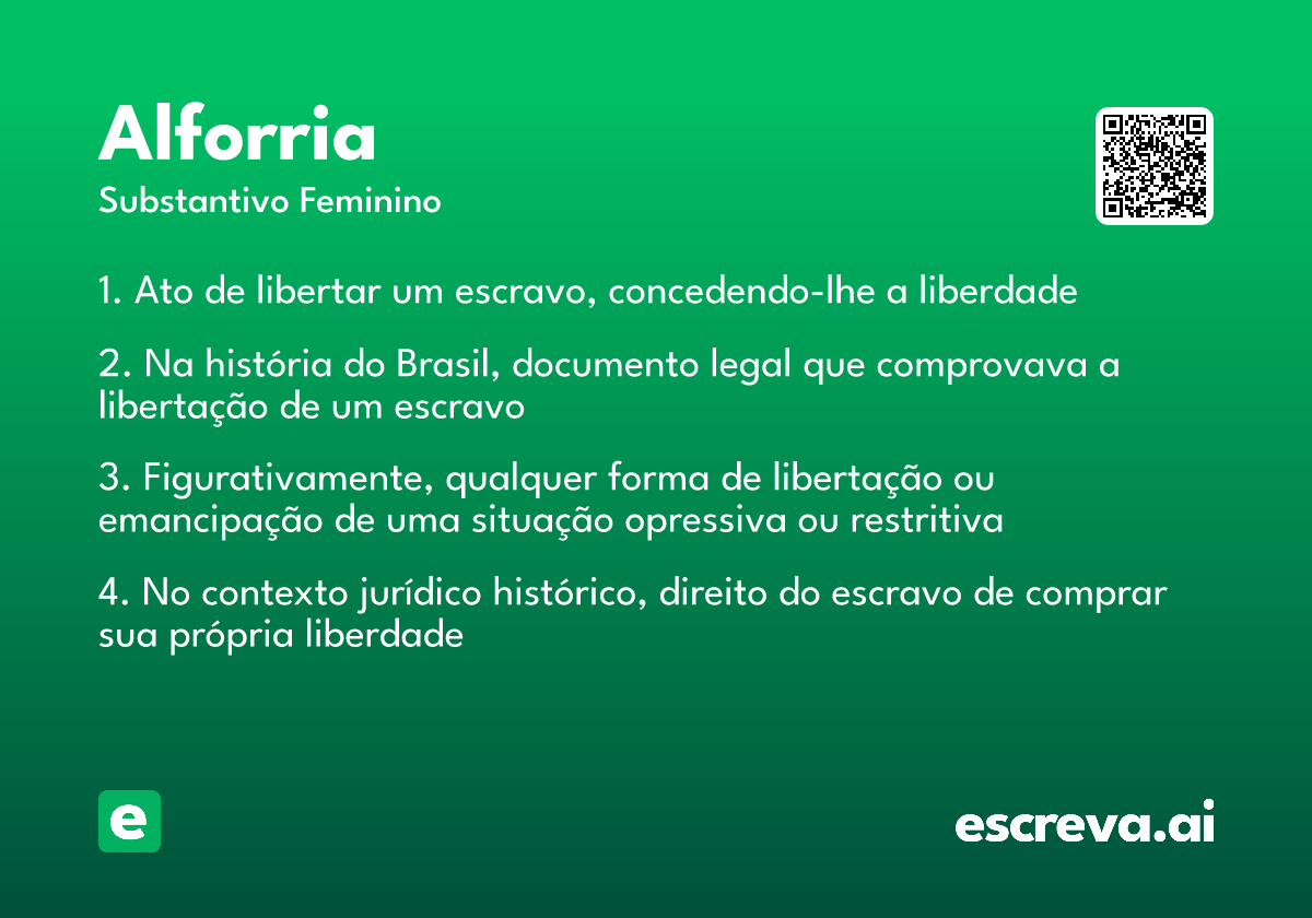 alforria