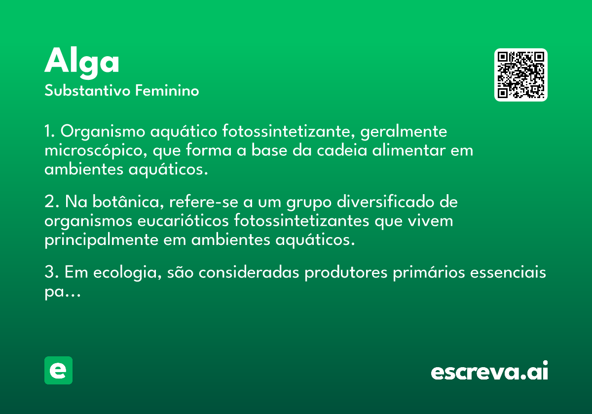 alga