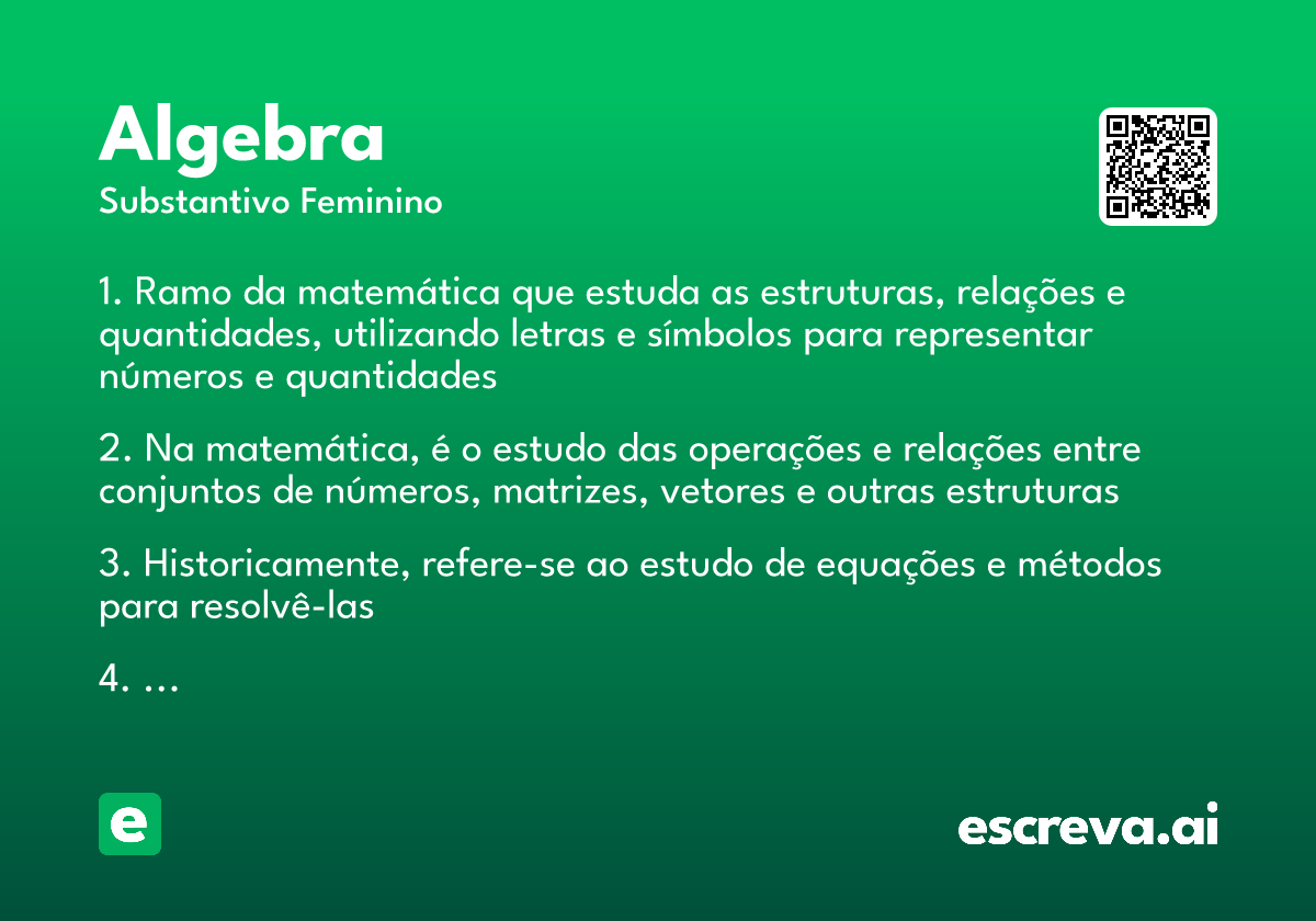 algebra