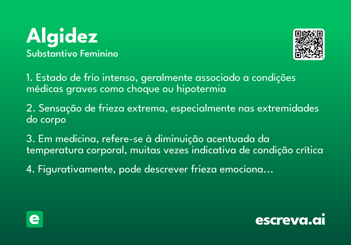 algidez