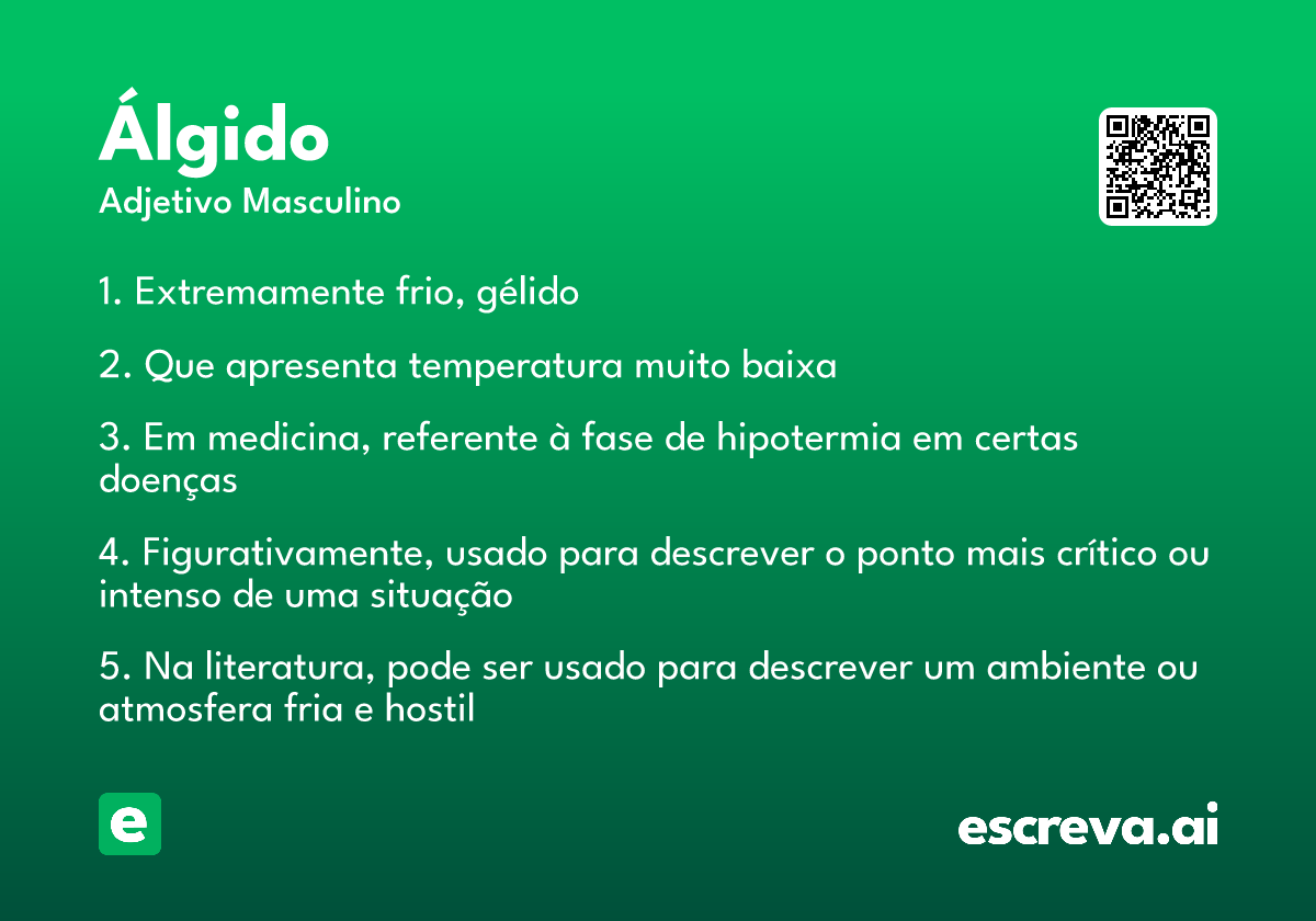 álgido