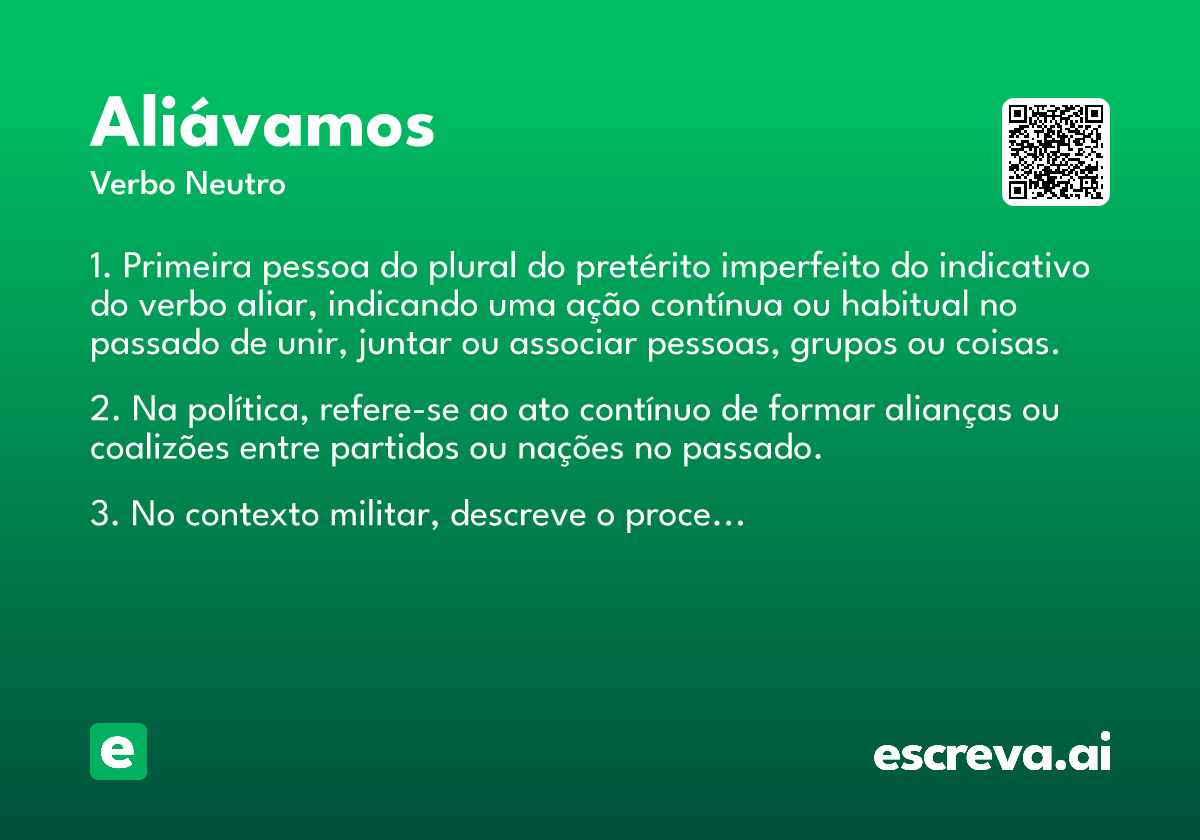 aliávamos