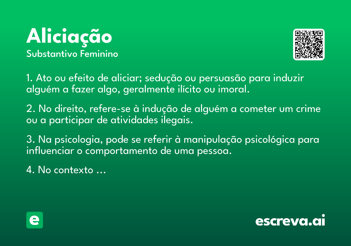 aliciação