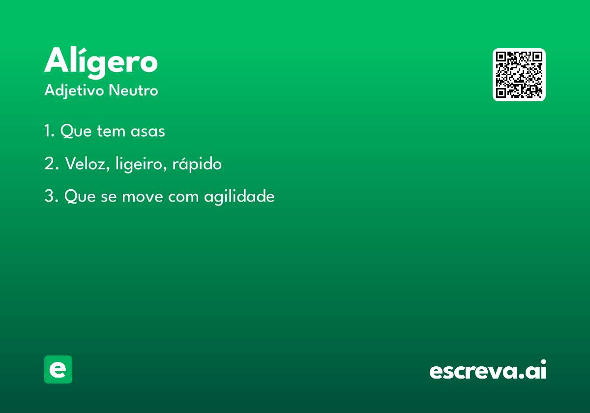 alígero