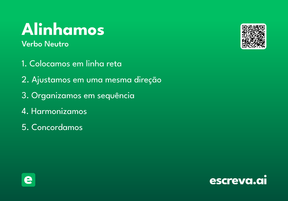 alinhamos