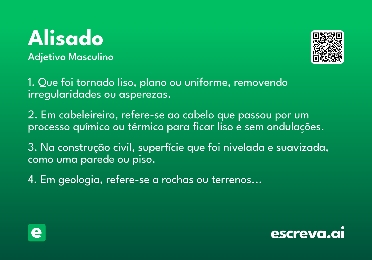 alisado