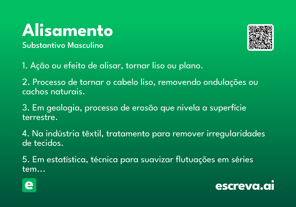 alisamento