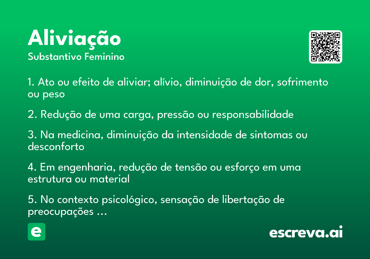 aliviação