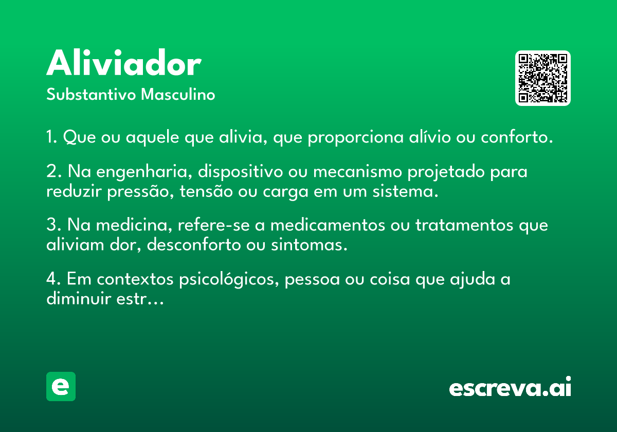aliviador