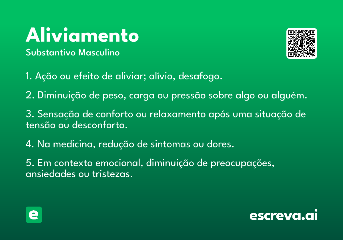 aliviamento