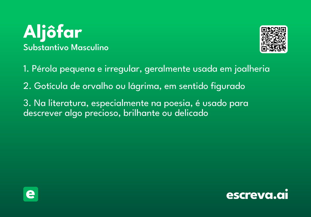 aljôfar
