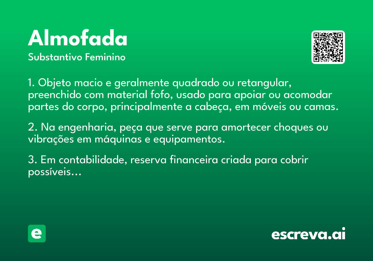 almofada