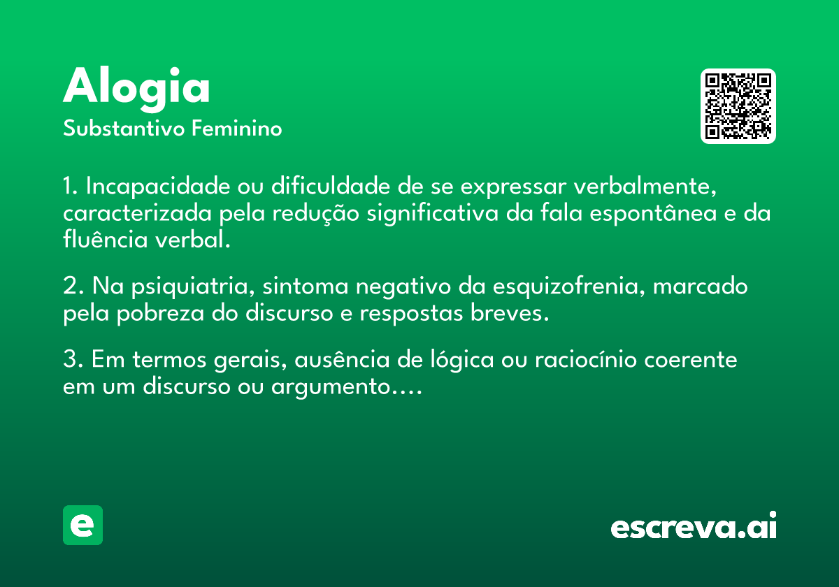 alogia