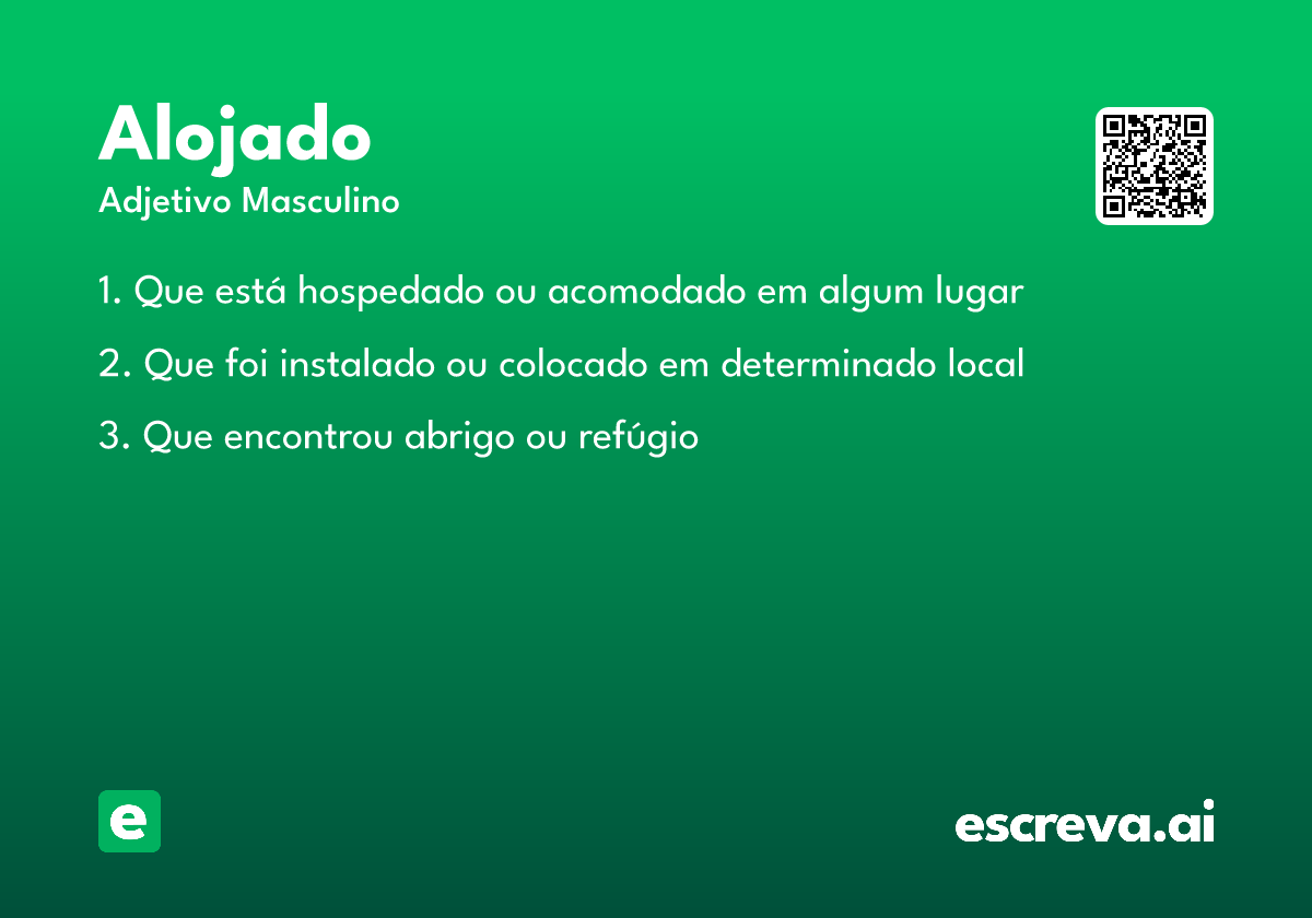 alojado