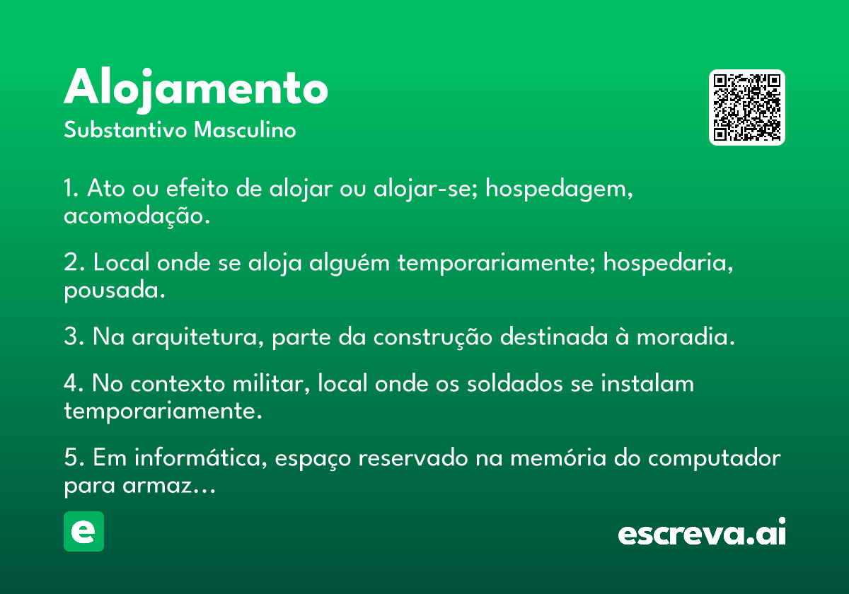 alojamento