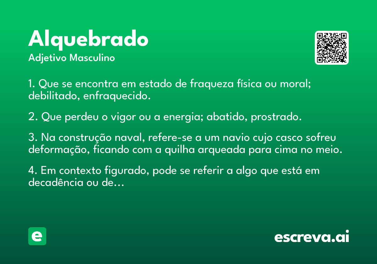 alquebrado