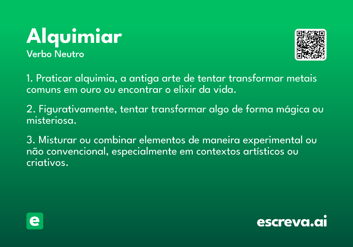 alquimiar