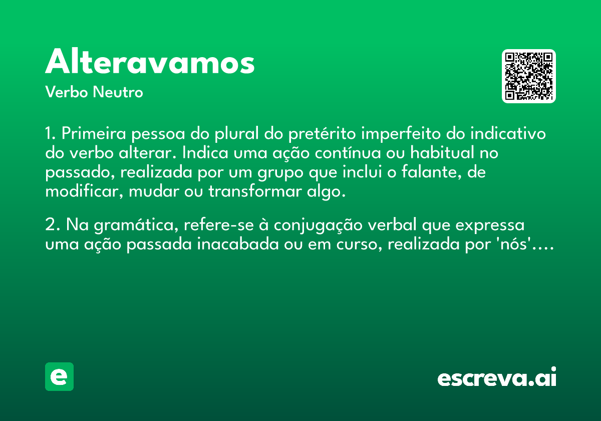 alteravamos