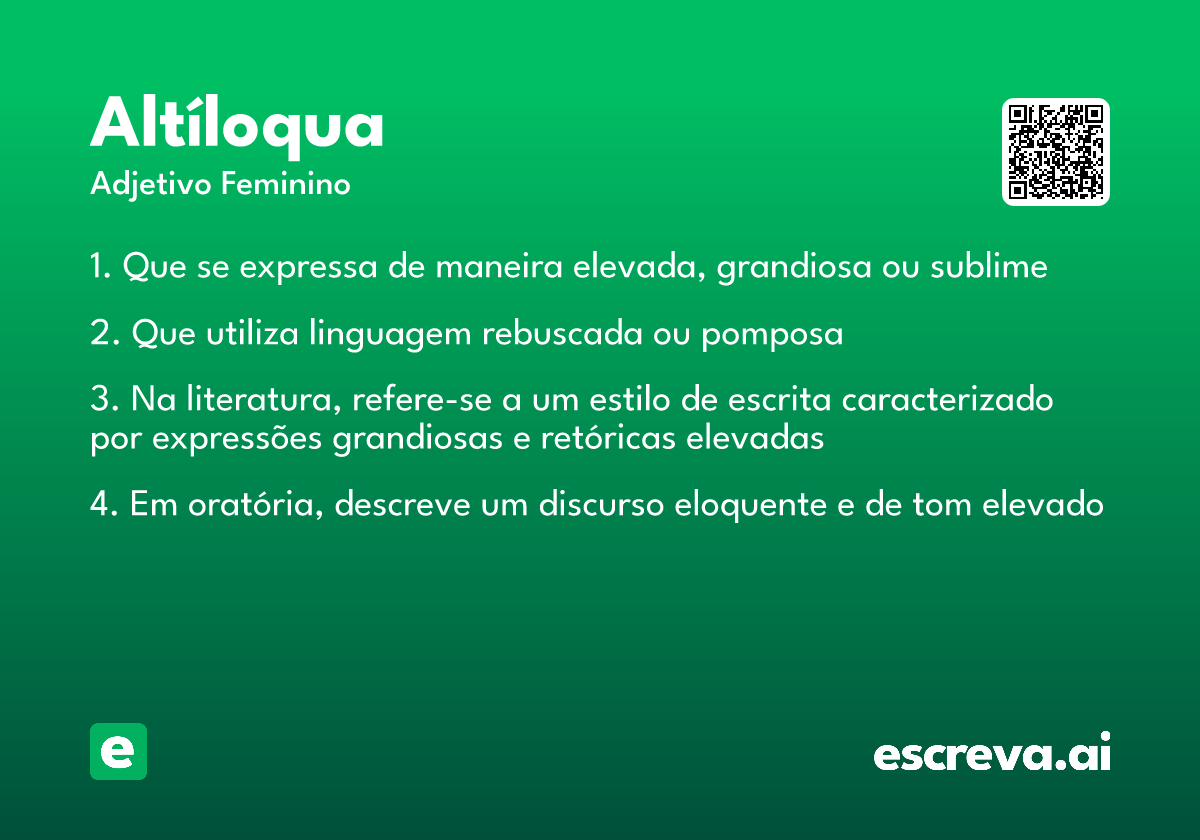 altíloqua