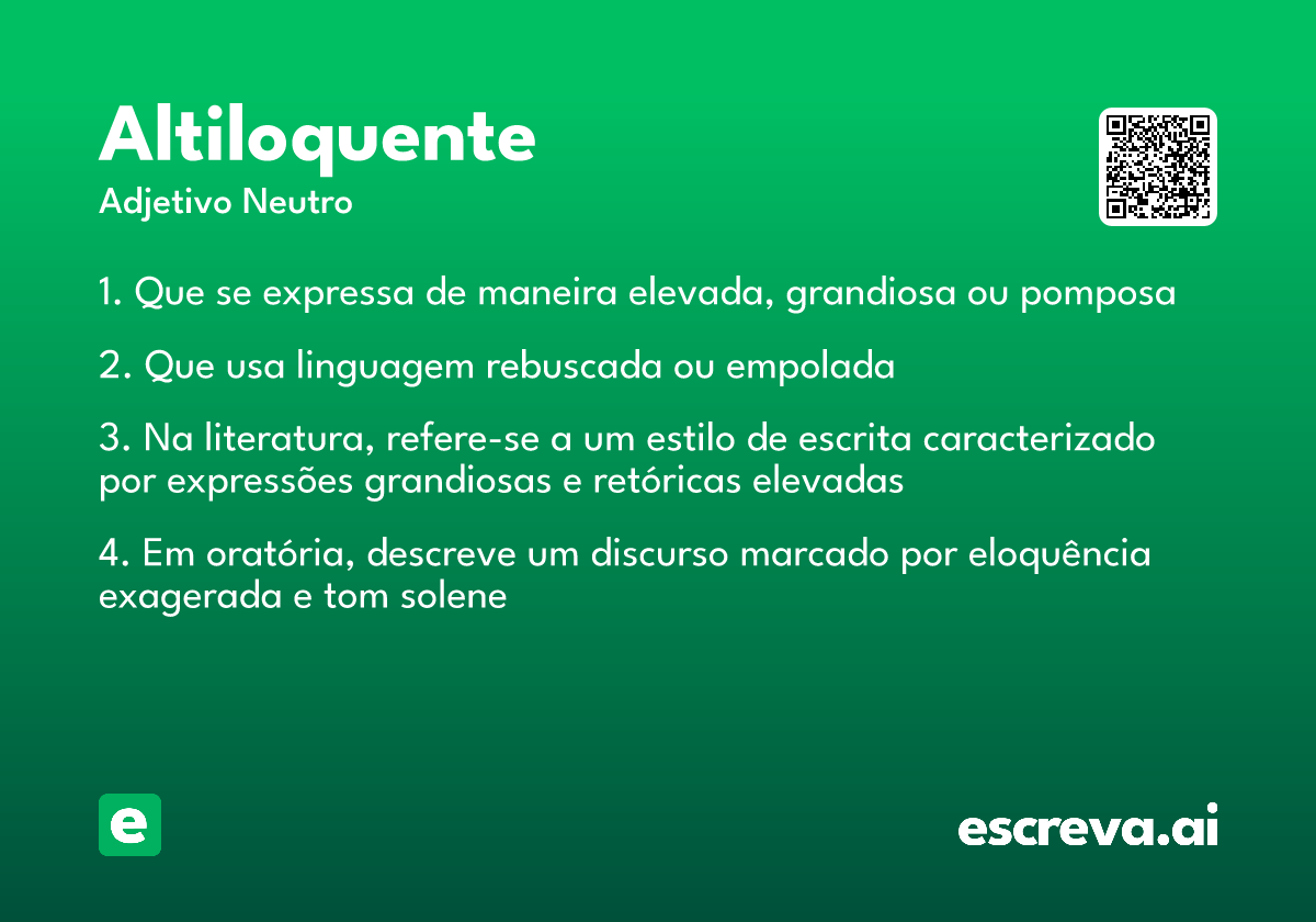 altiloquente