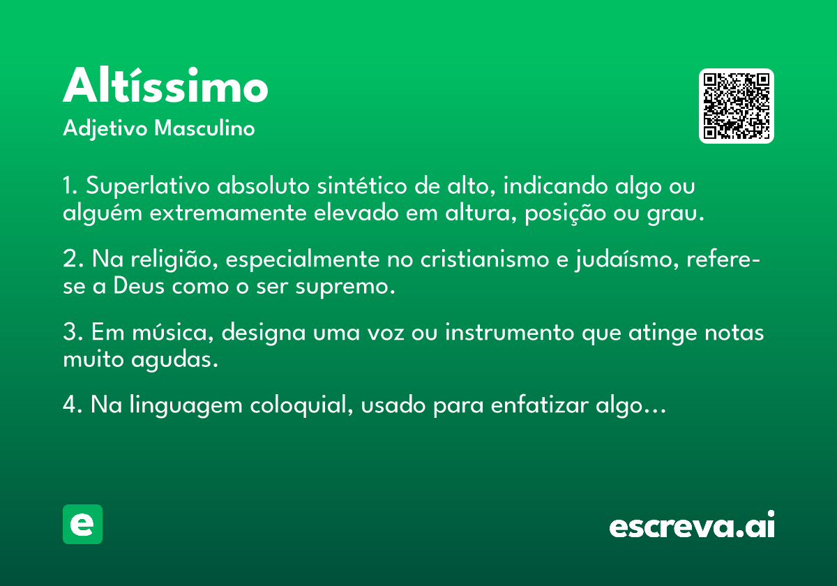 altíssimo