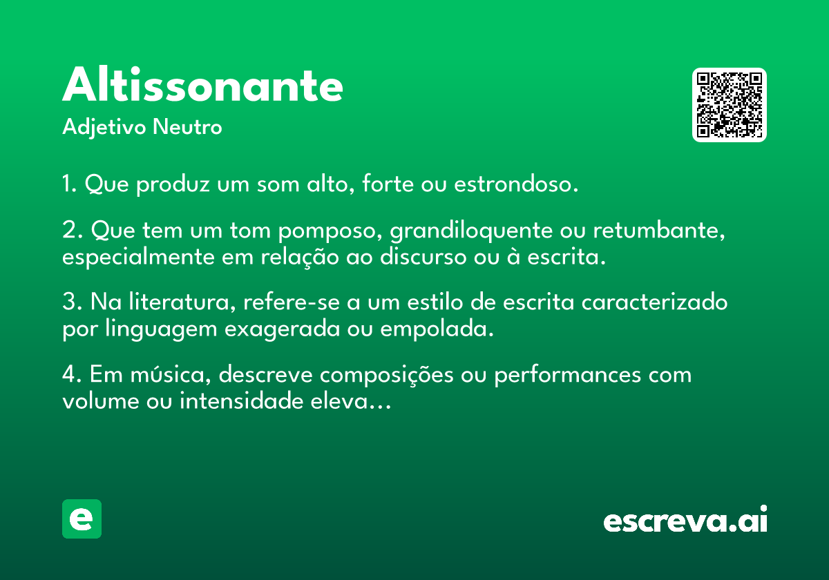altissonante