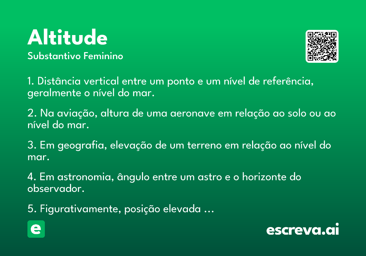 altitude