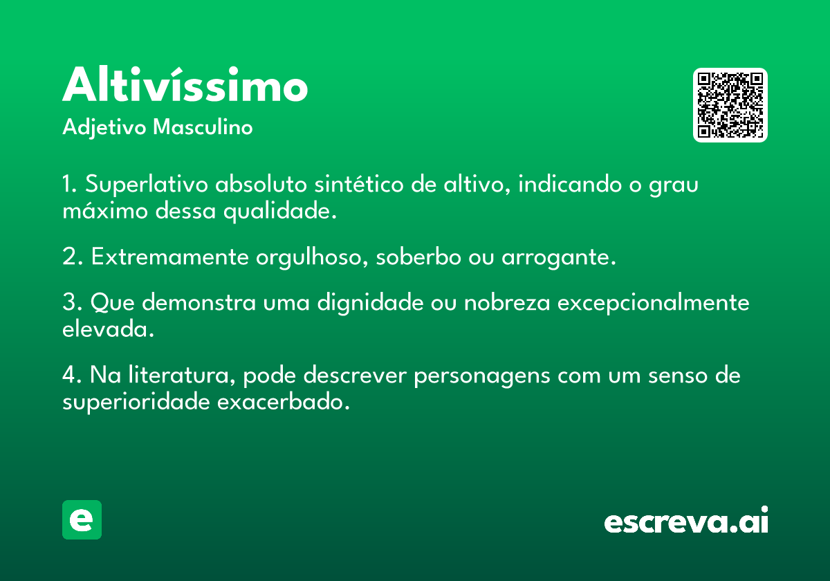 altivíssimo