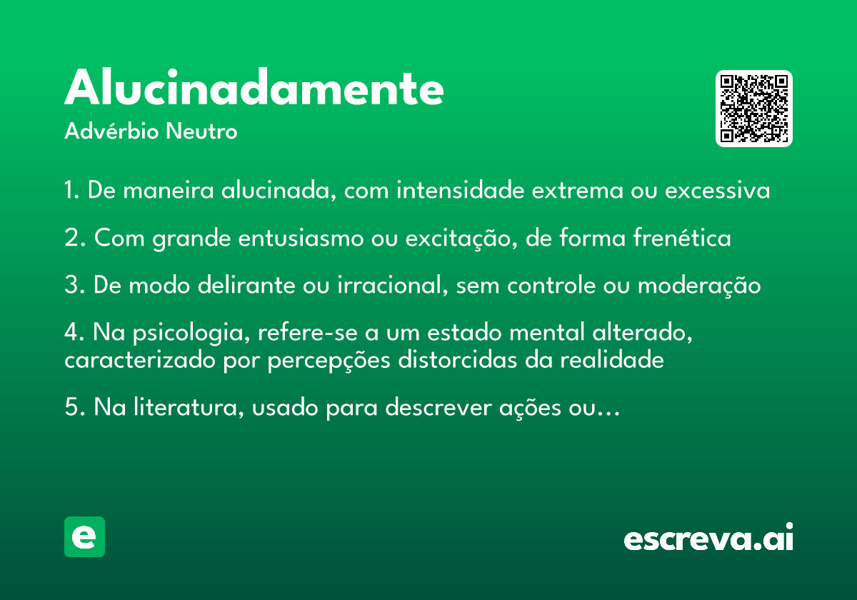 alucinadamente