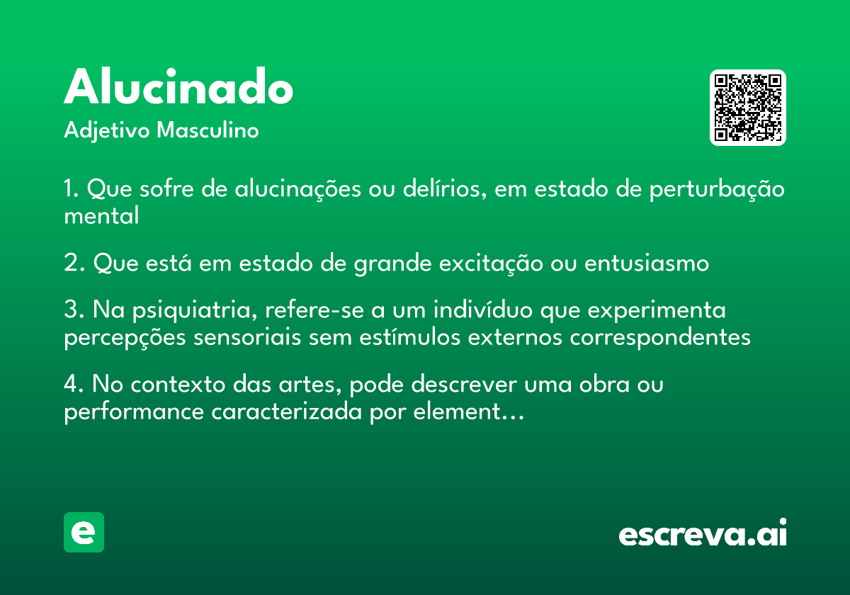 alucinado