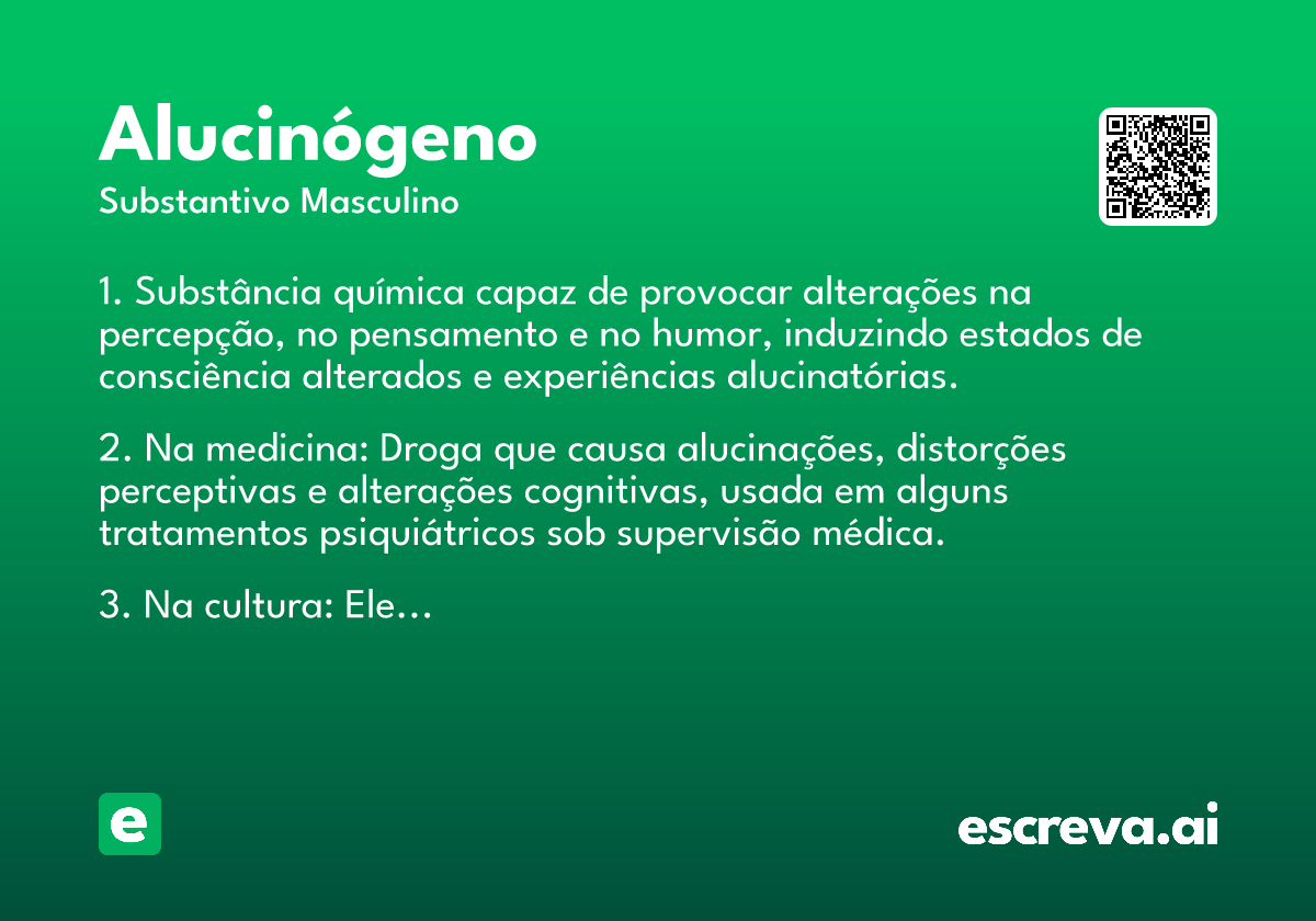 alucinógeno