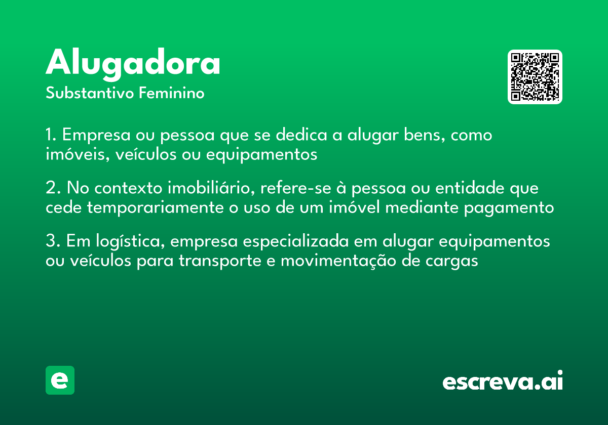 alugadora