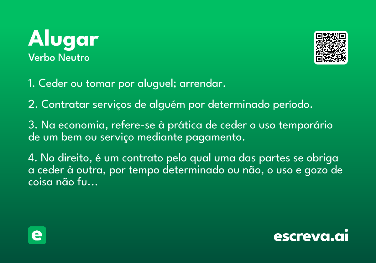 alugar