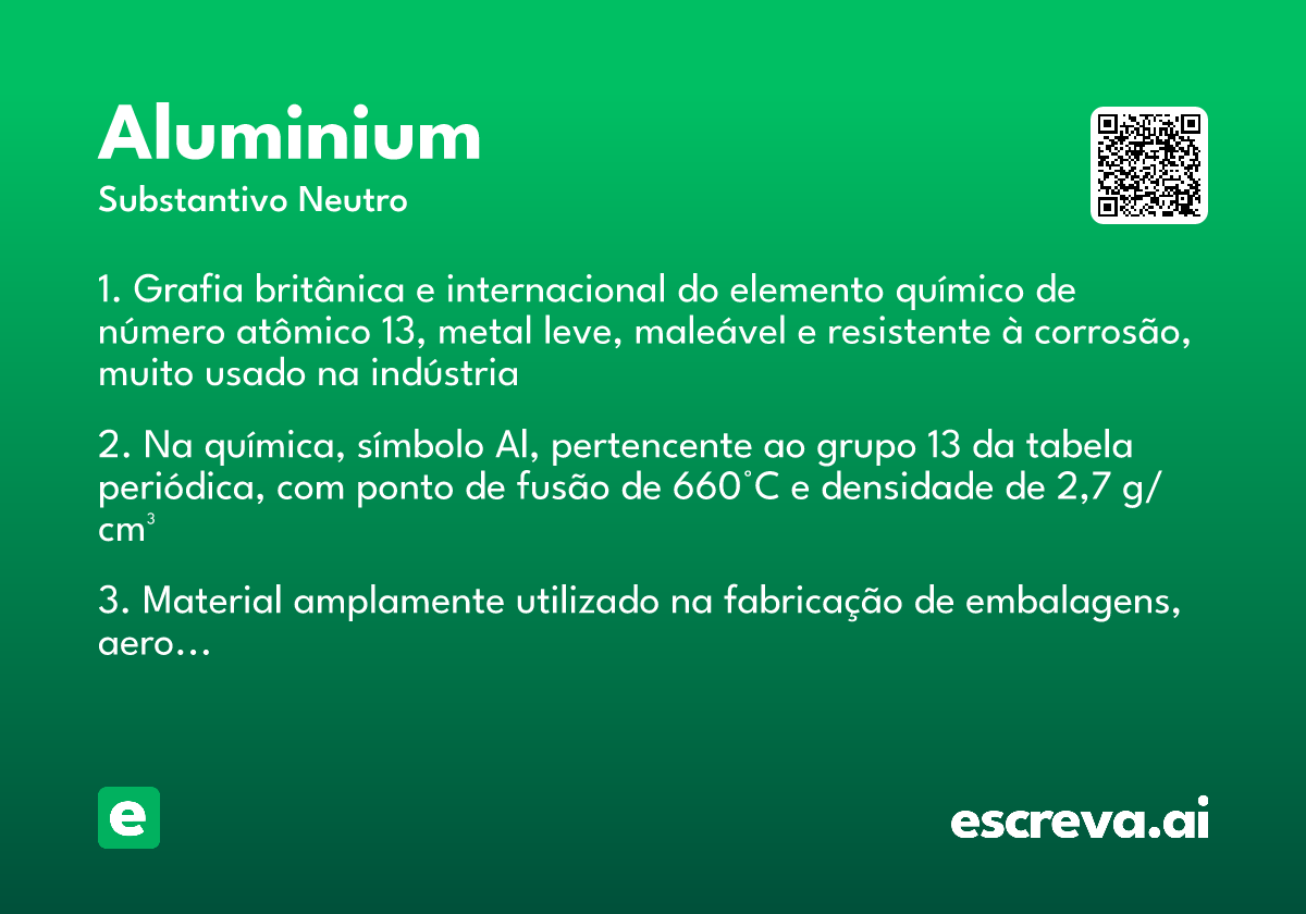 aluminium