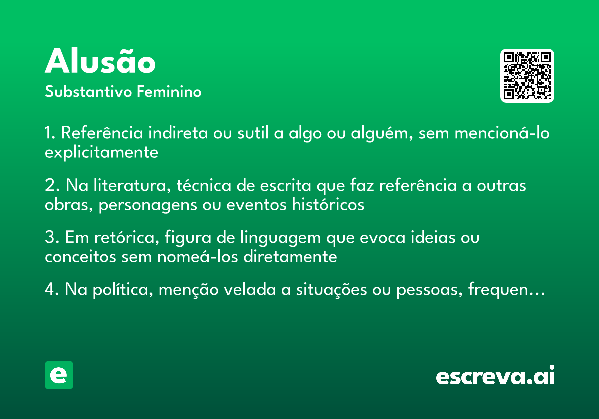 alusão