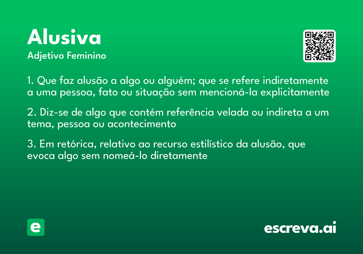 alusiva