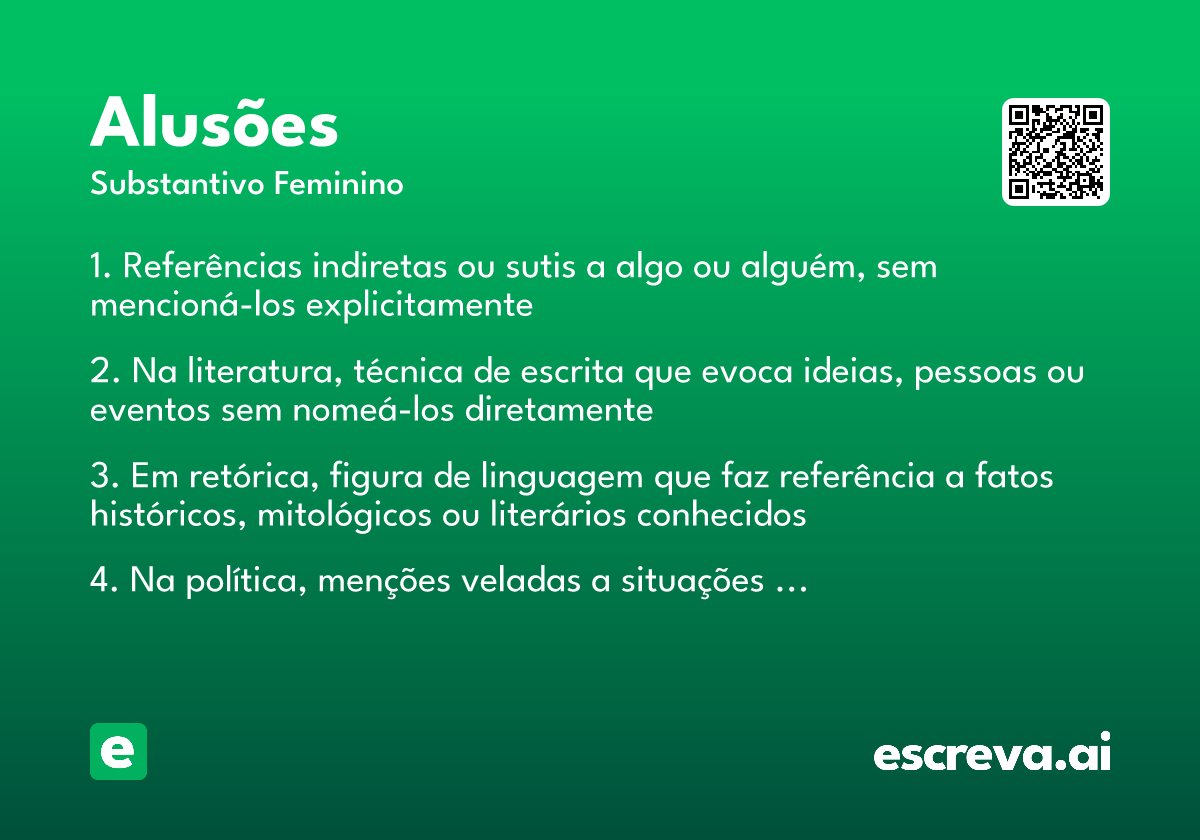 alusões