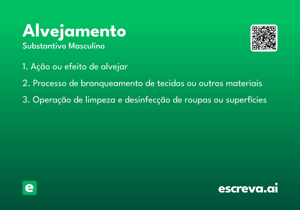 alvejamento