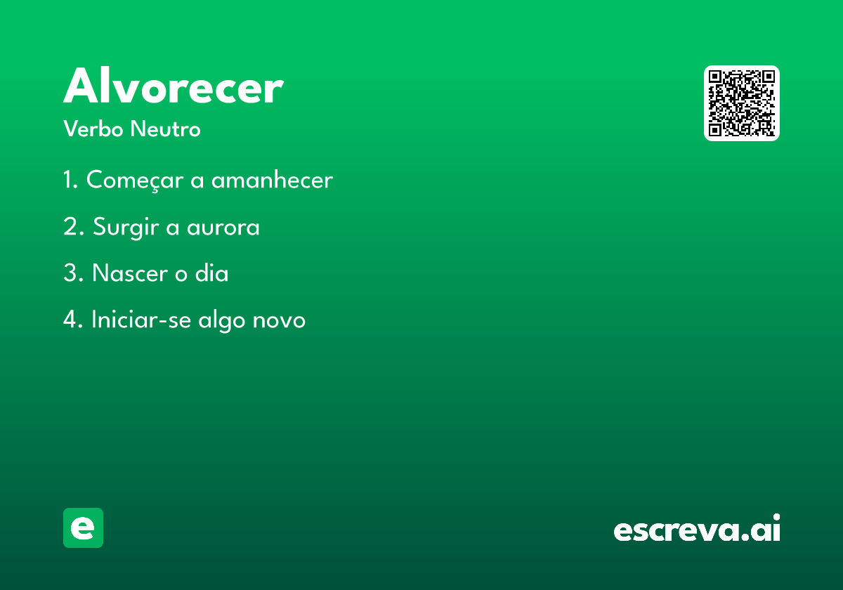 alvorecer