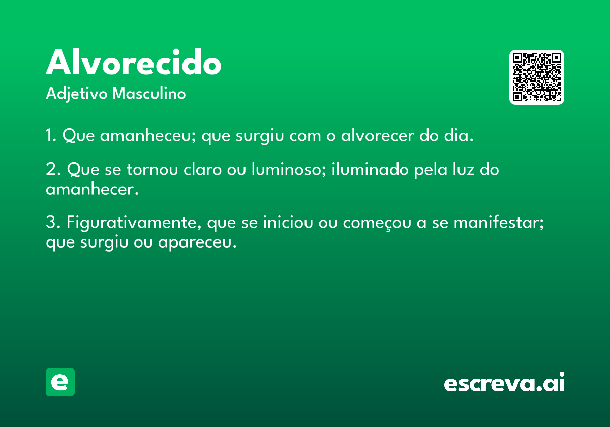 alvorecido